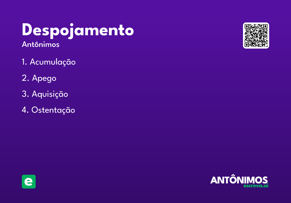 despojamento