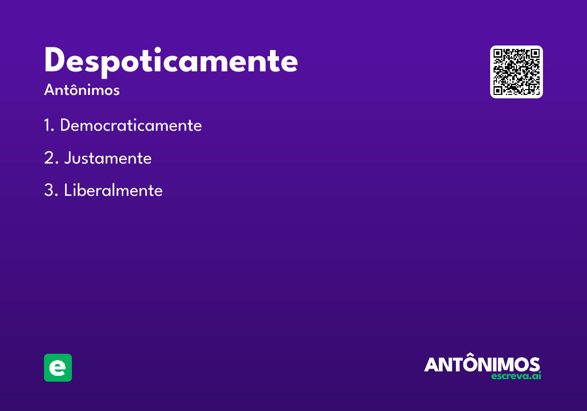 despoticamente