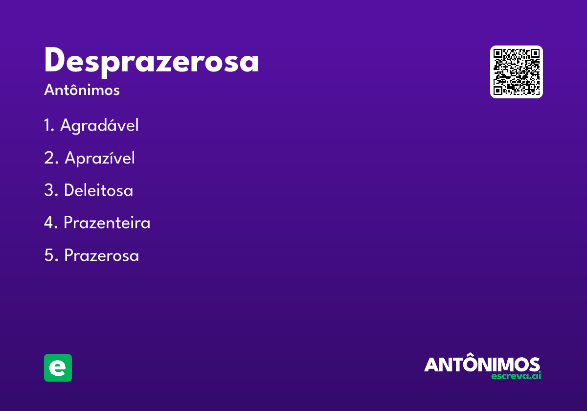 desprazerosa