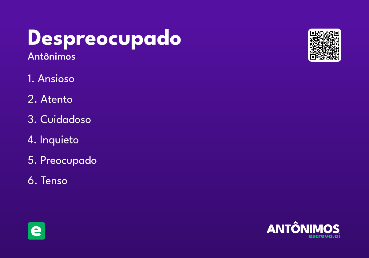 despreocupado