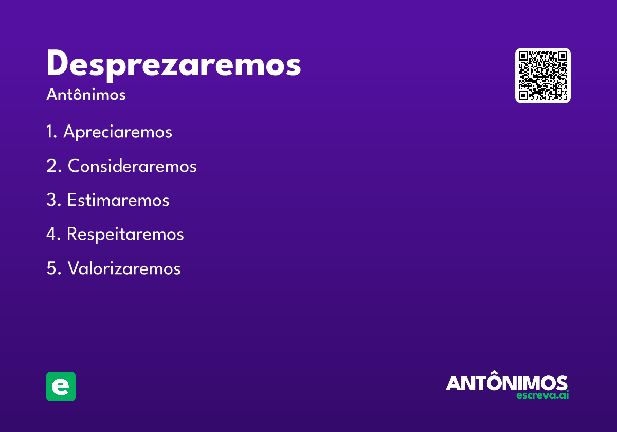 desprezaremos