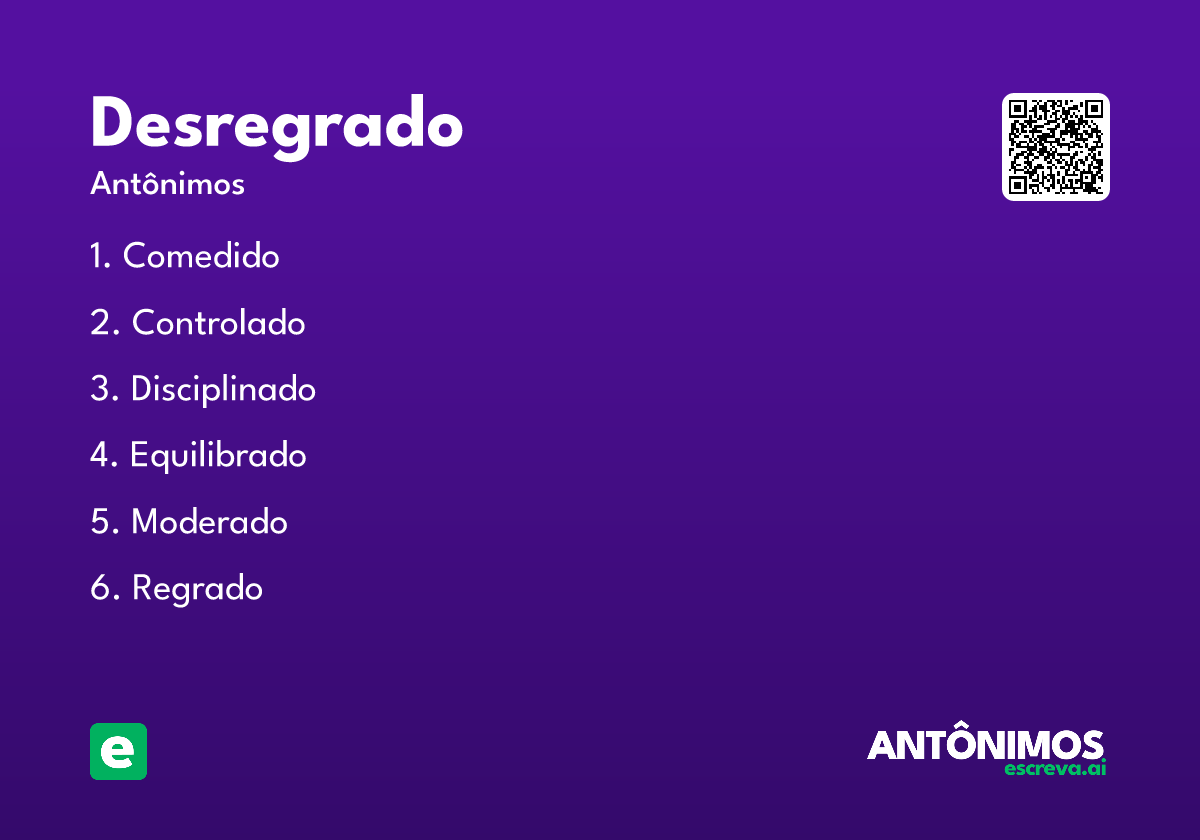 desregrado
