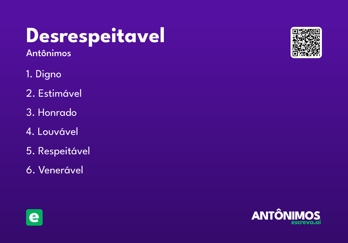 desrespeitavel