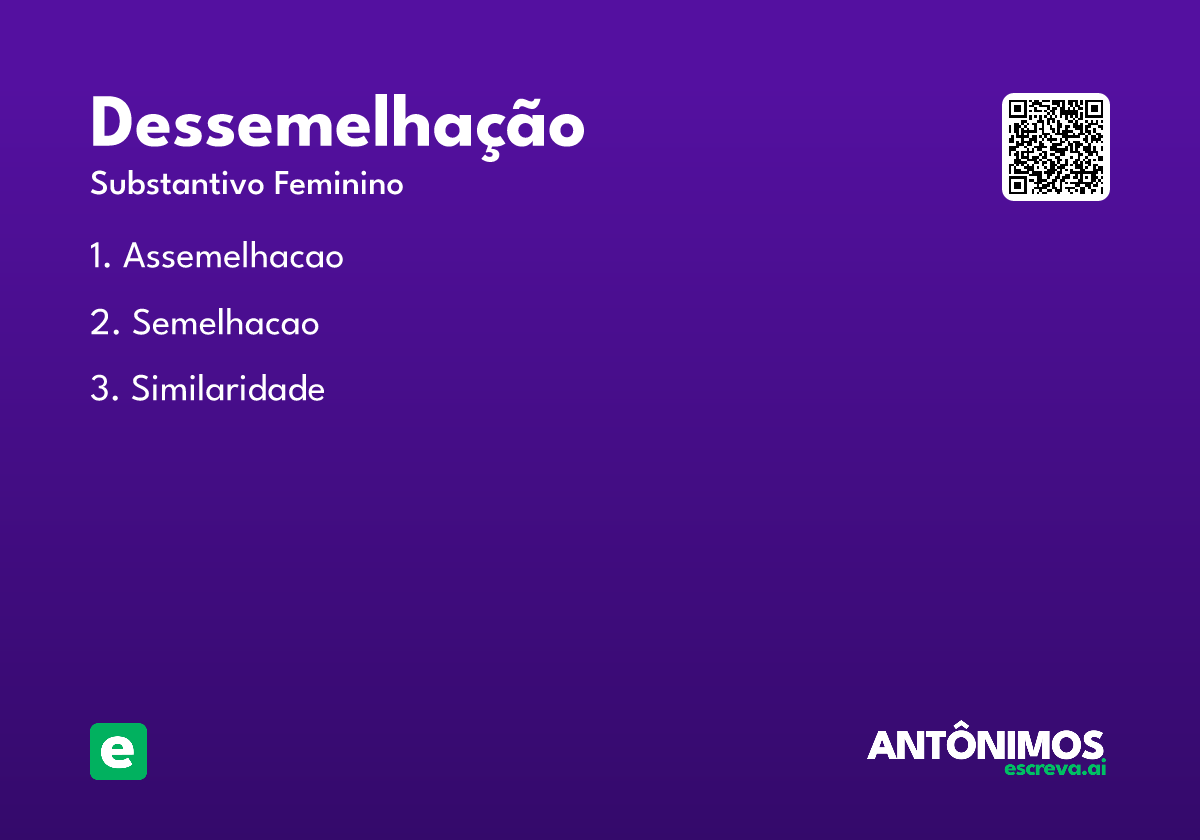 dessemelhação