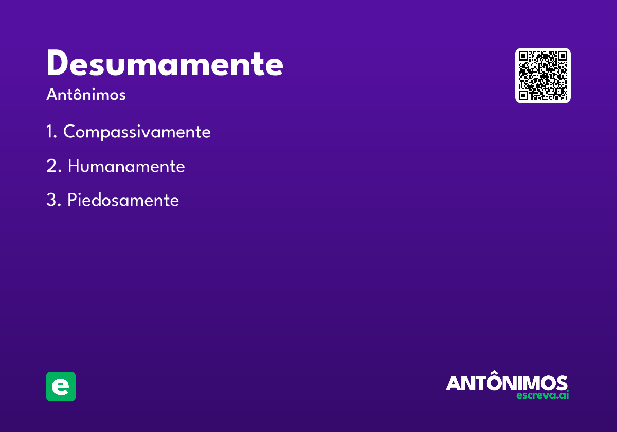 desumamente