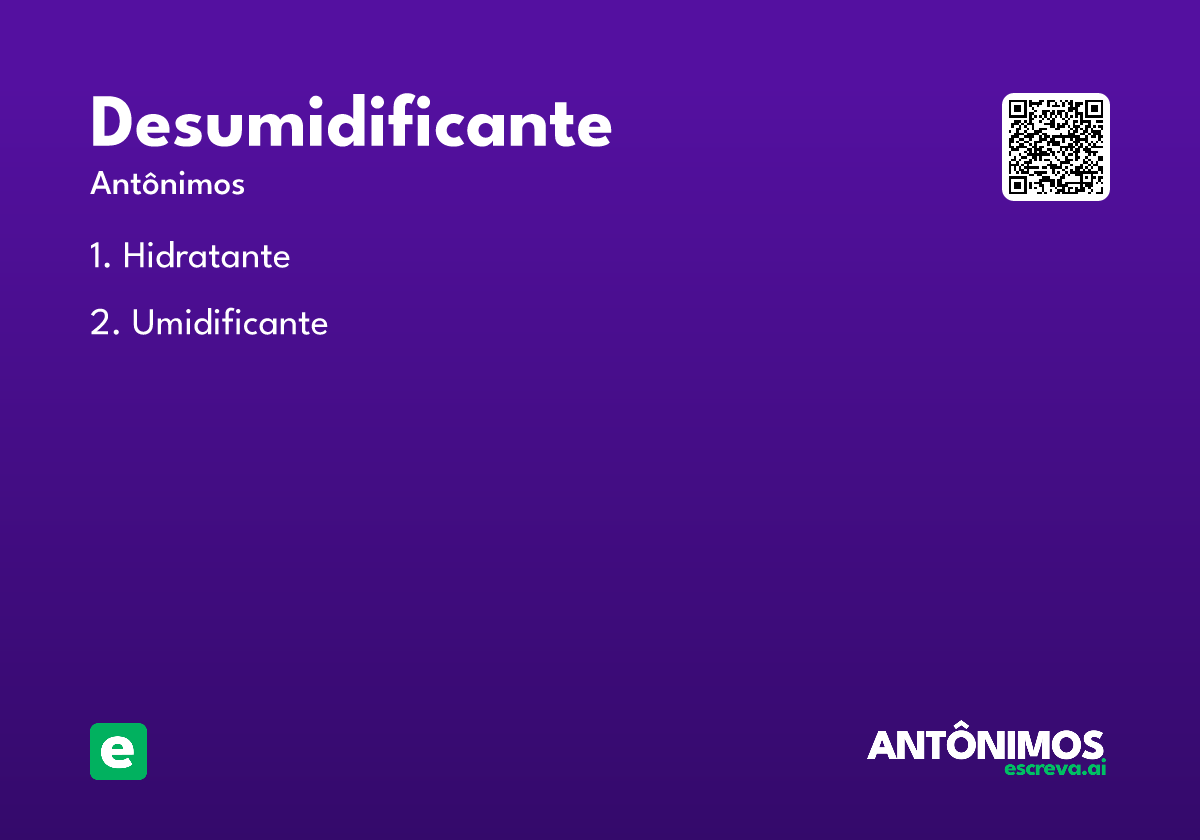 desumidificante