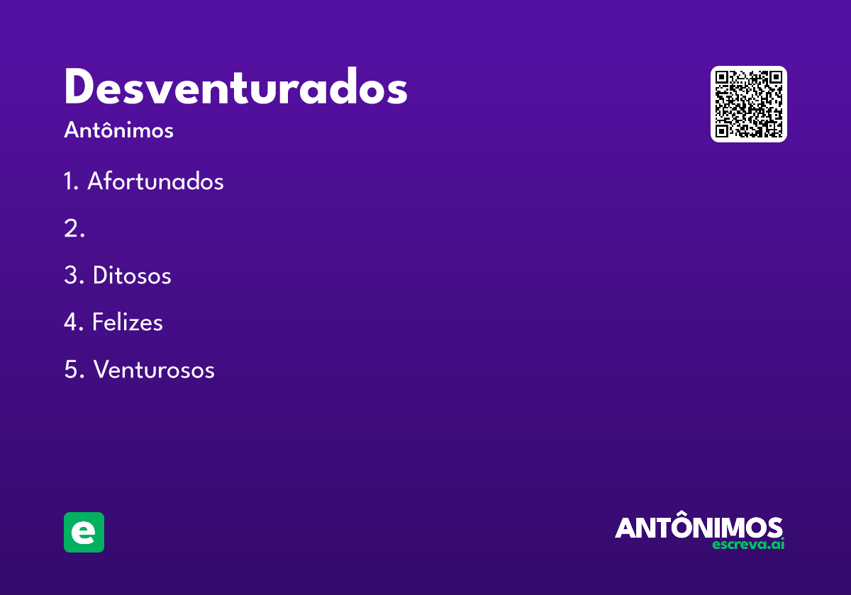 desventurados