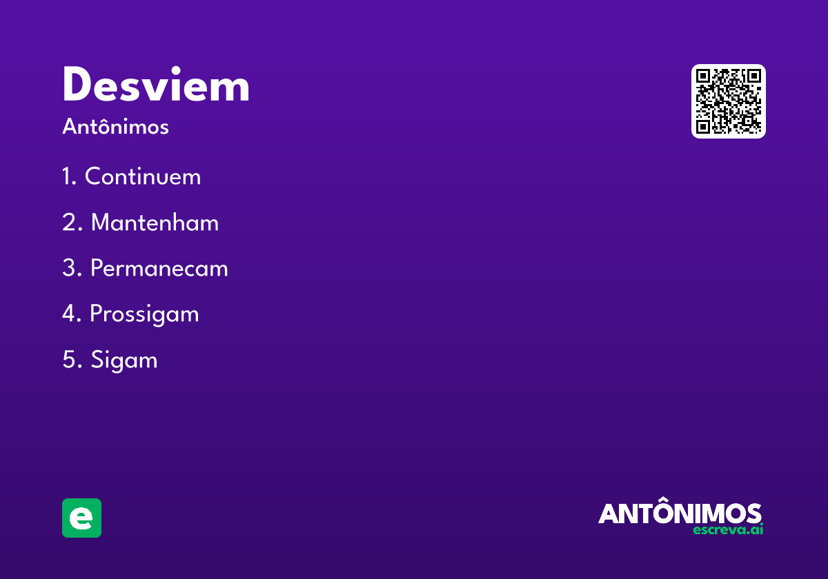 desviem