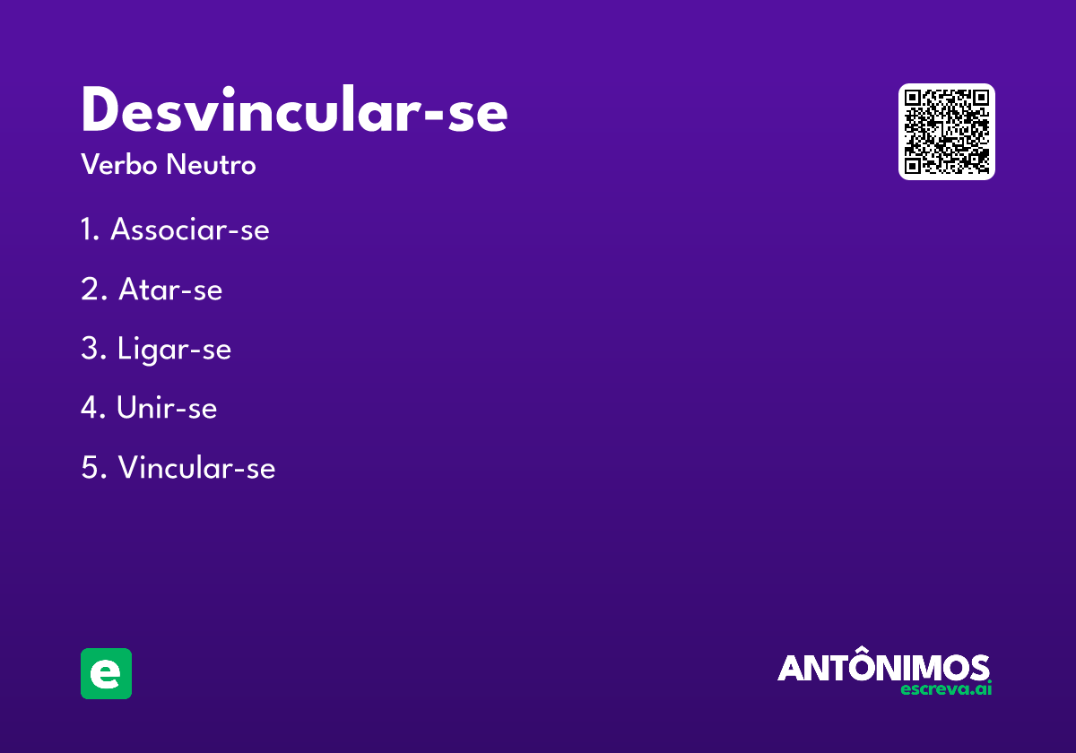 desvincular-se