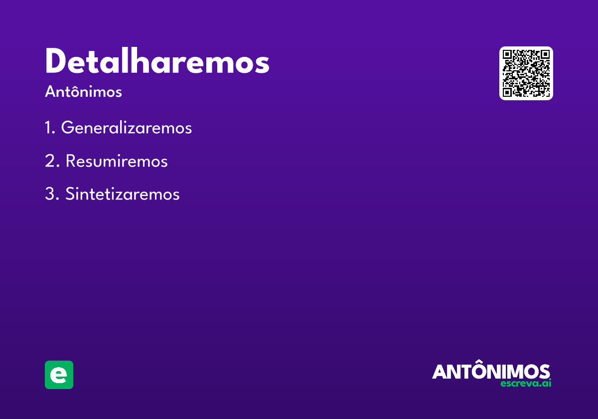 detalharemos