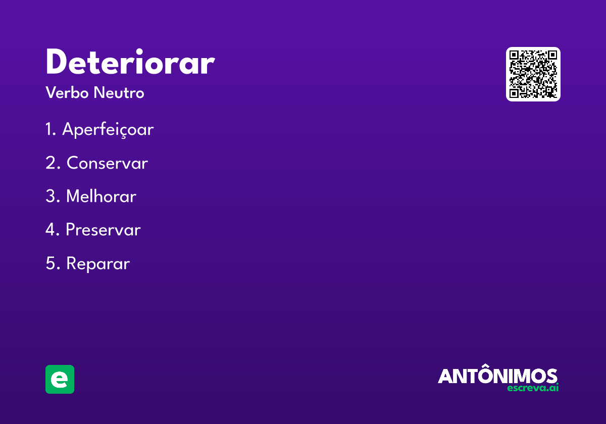 deteriorar
