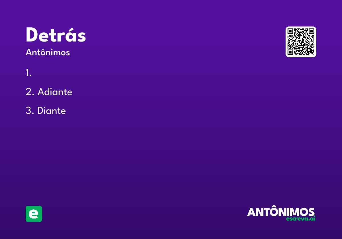 detrás