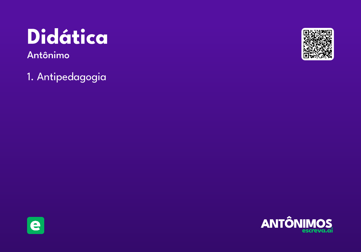 didática