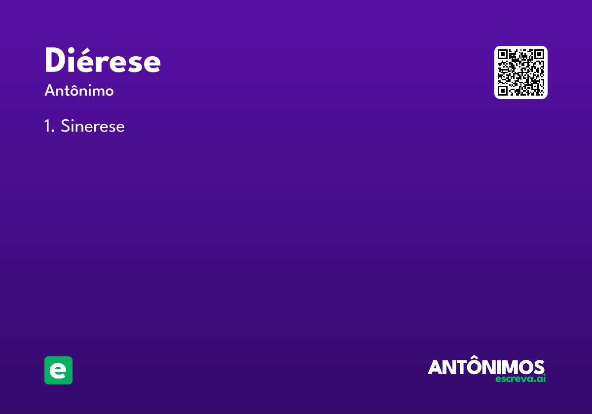 diérese