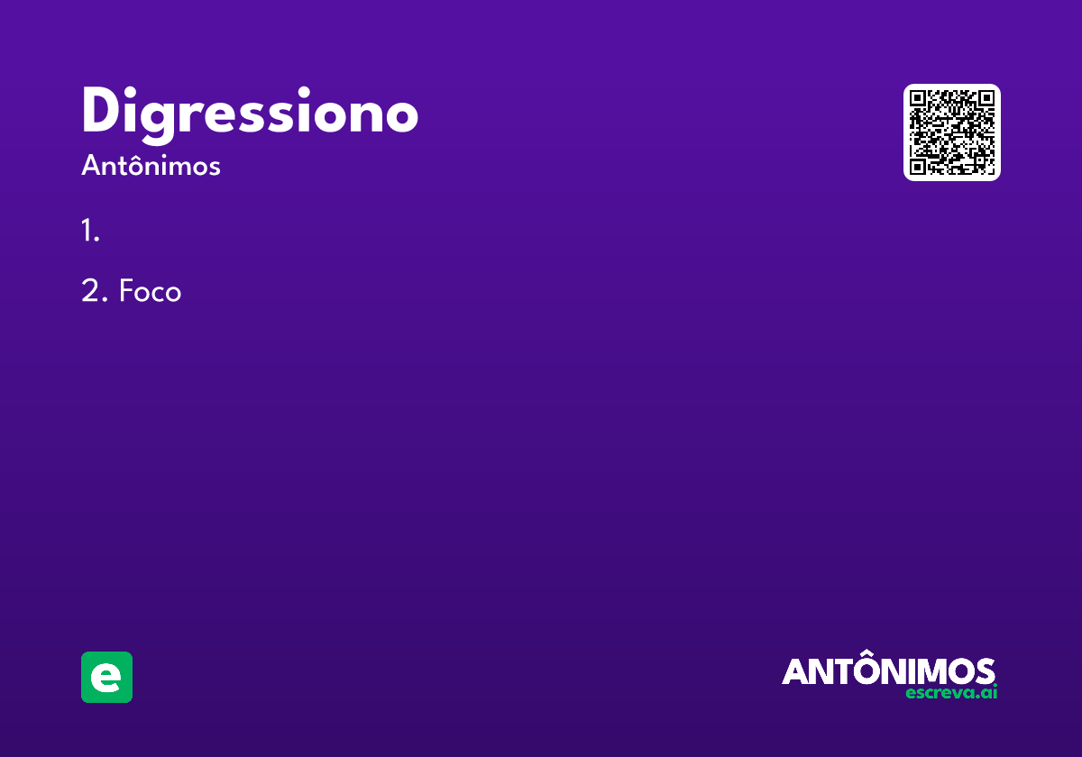digressiono