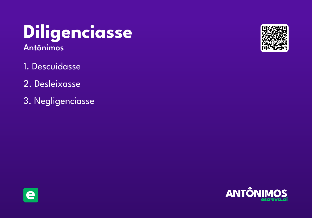 diligenciasse