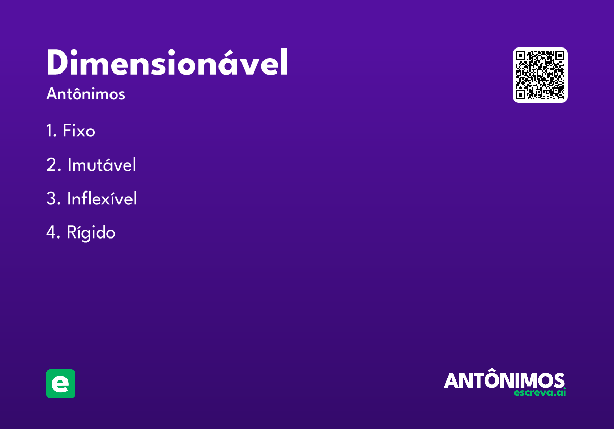 dimensionável