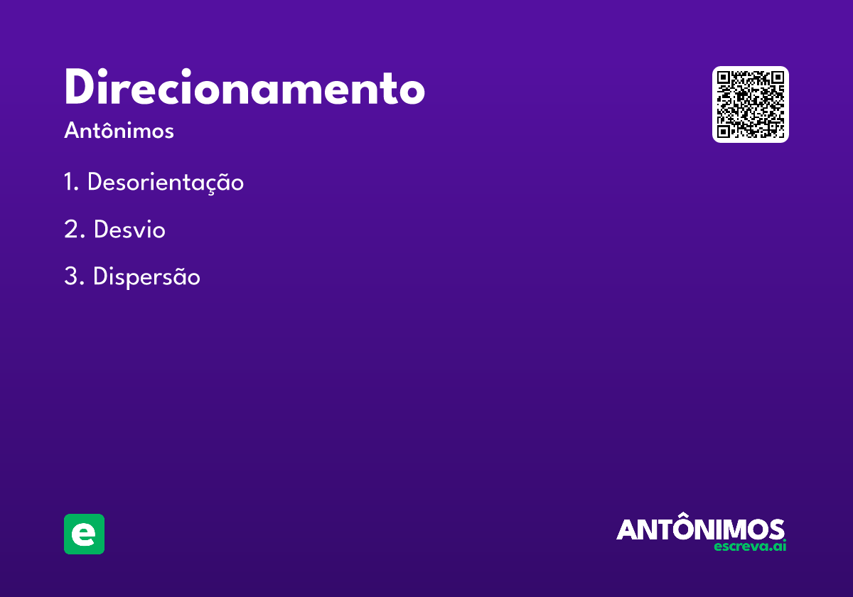 direcionamento