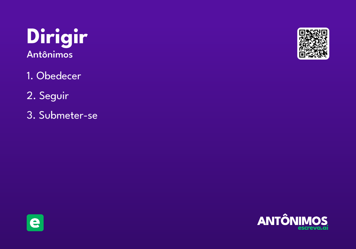 dirigir