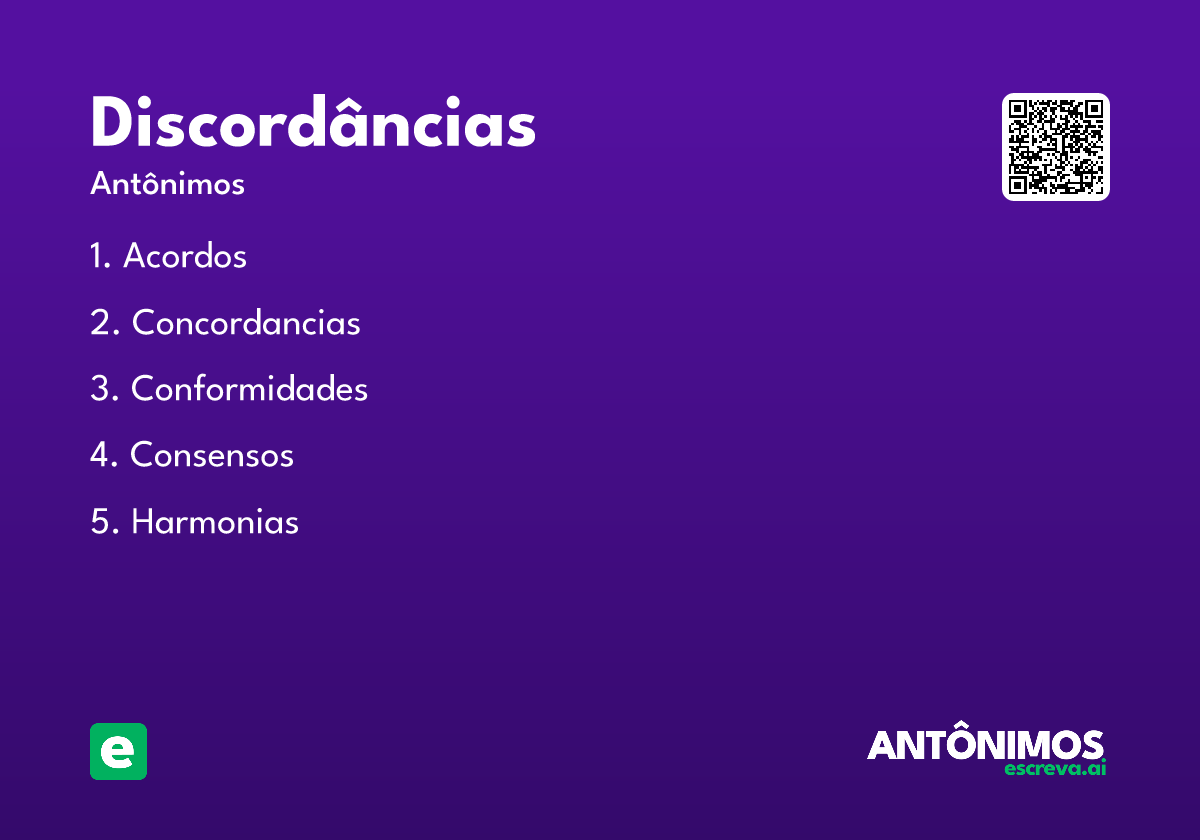 discordâncias