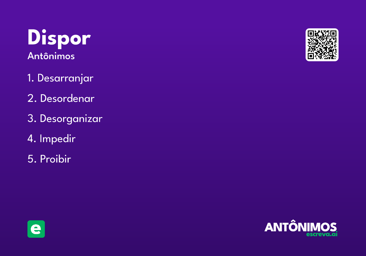 dispor