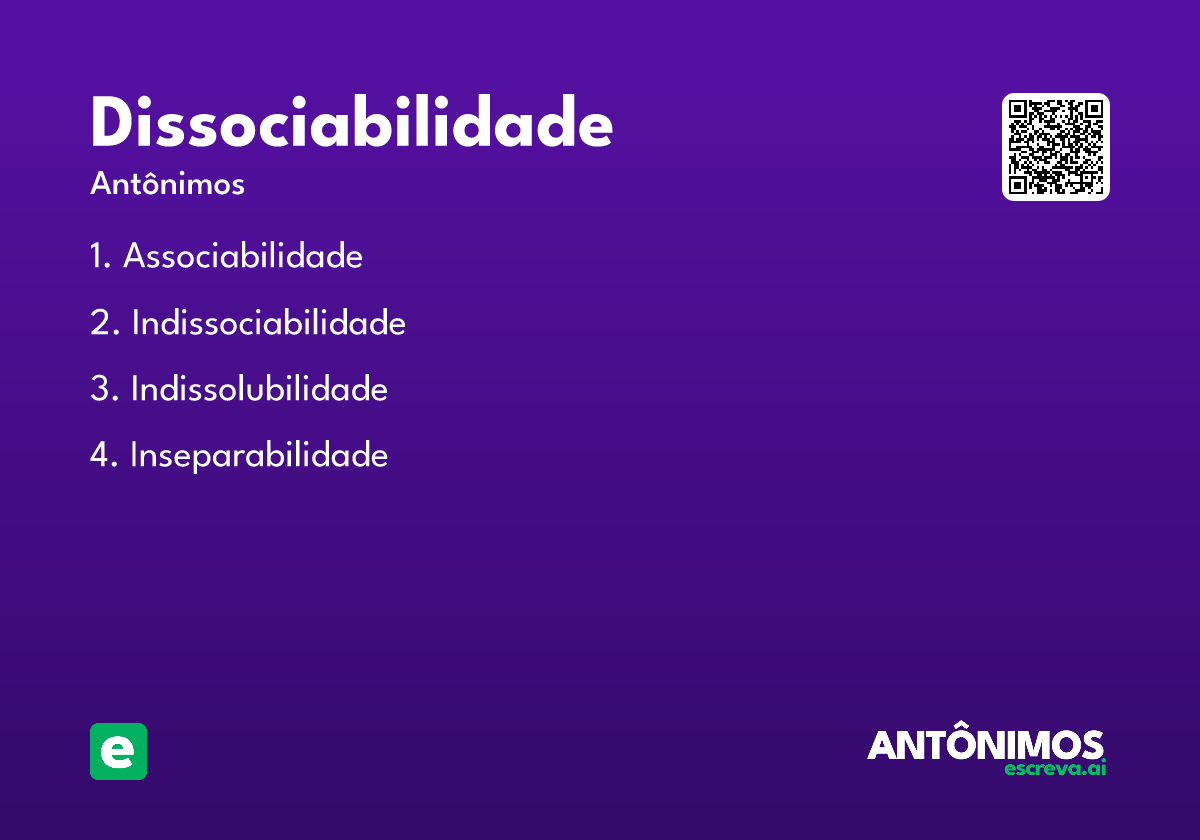 dissociabilidade