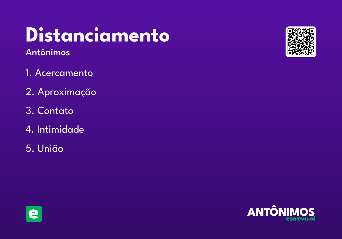 distanciamento