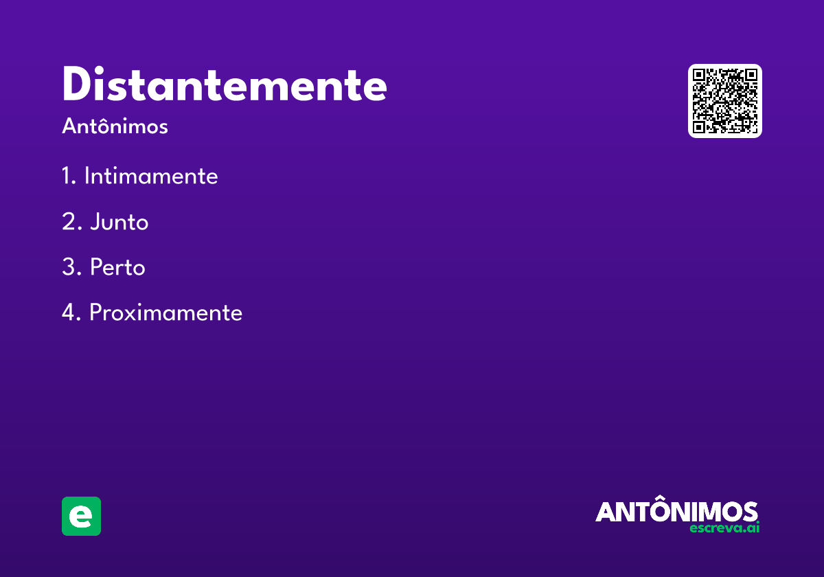 distantemente