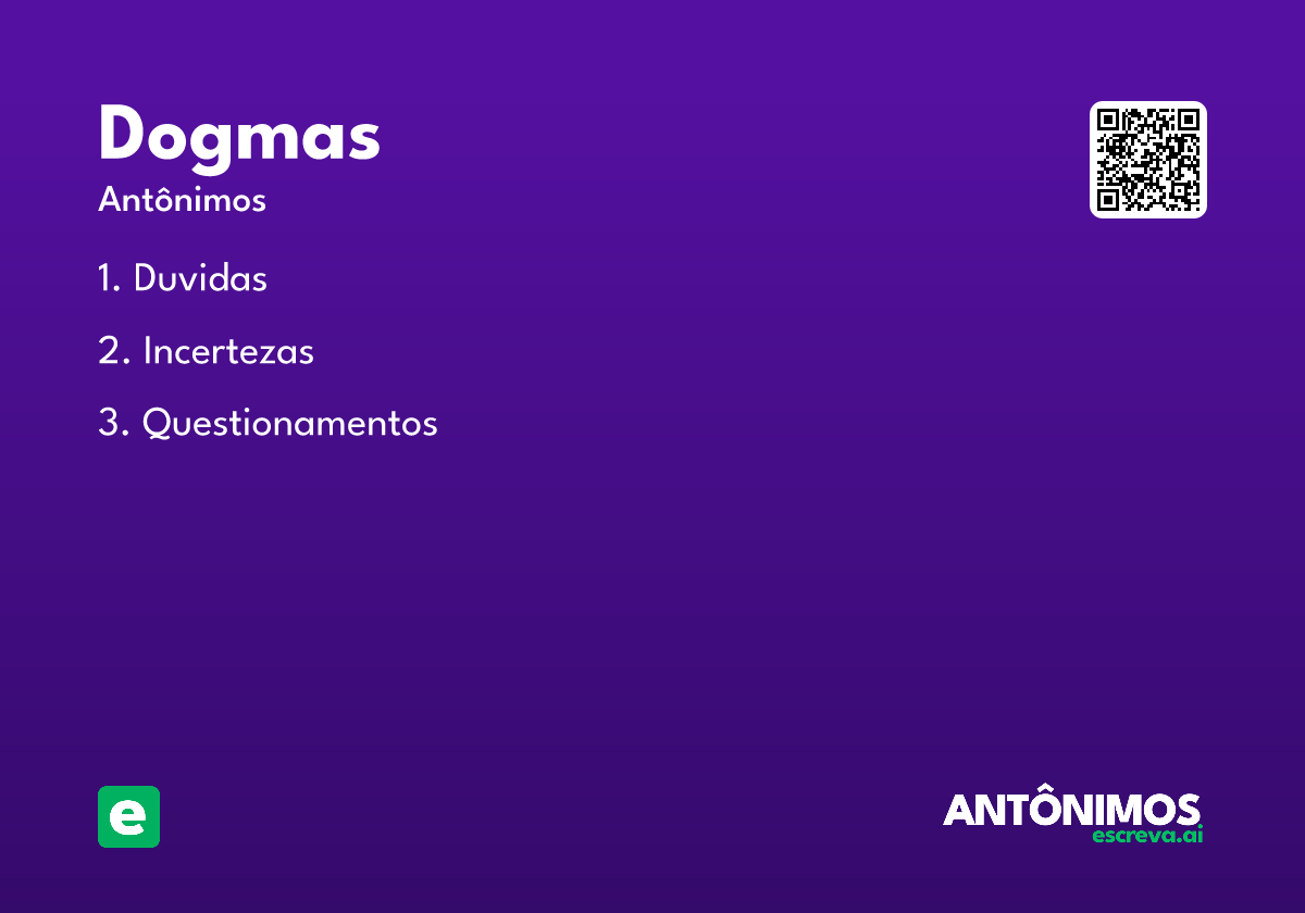 dogmas