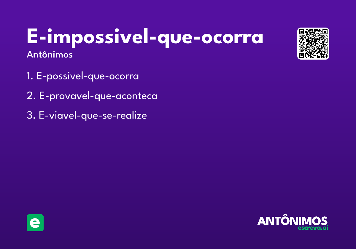 e-impossivel-que-ocorra