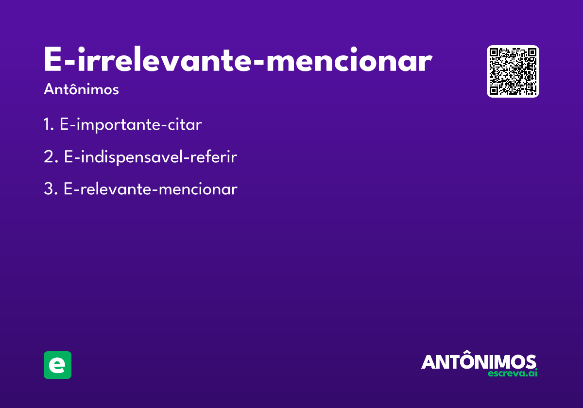 e-irrelevante-mencionar