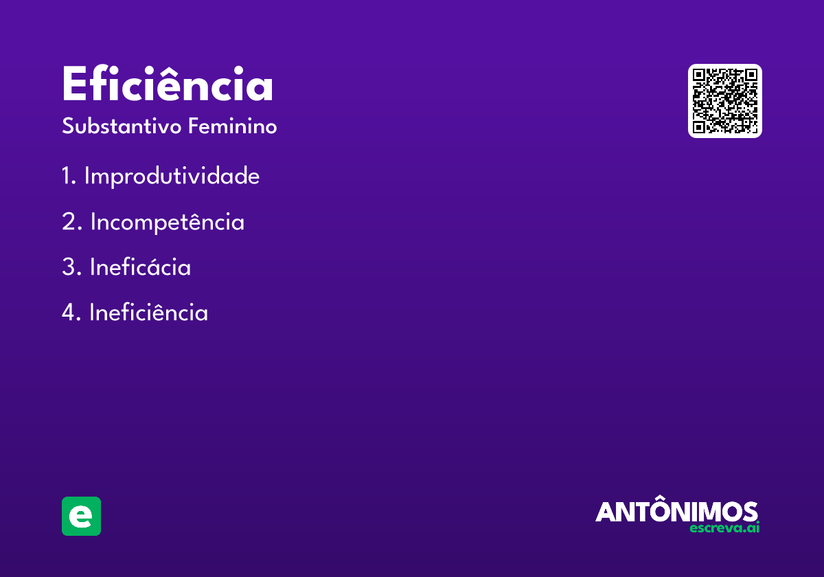 eficiência