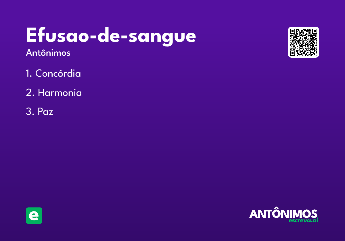 efusao-de-sangue