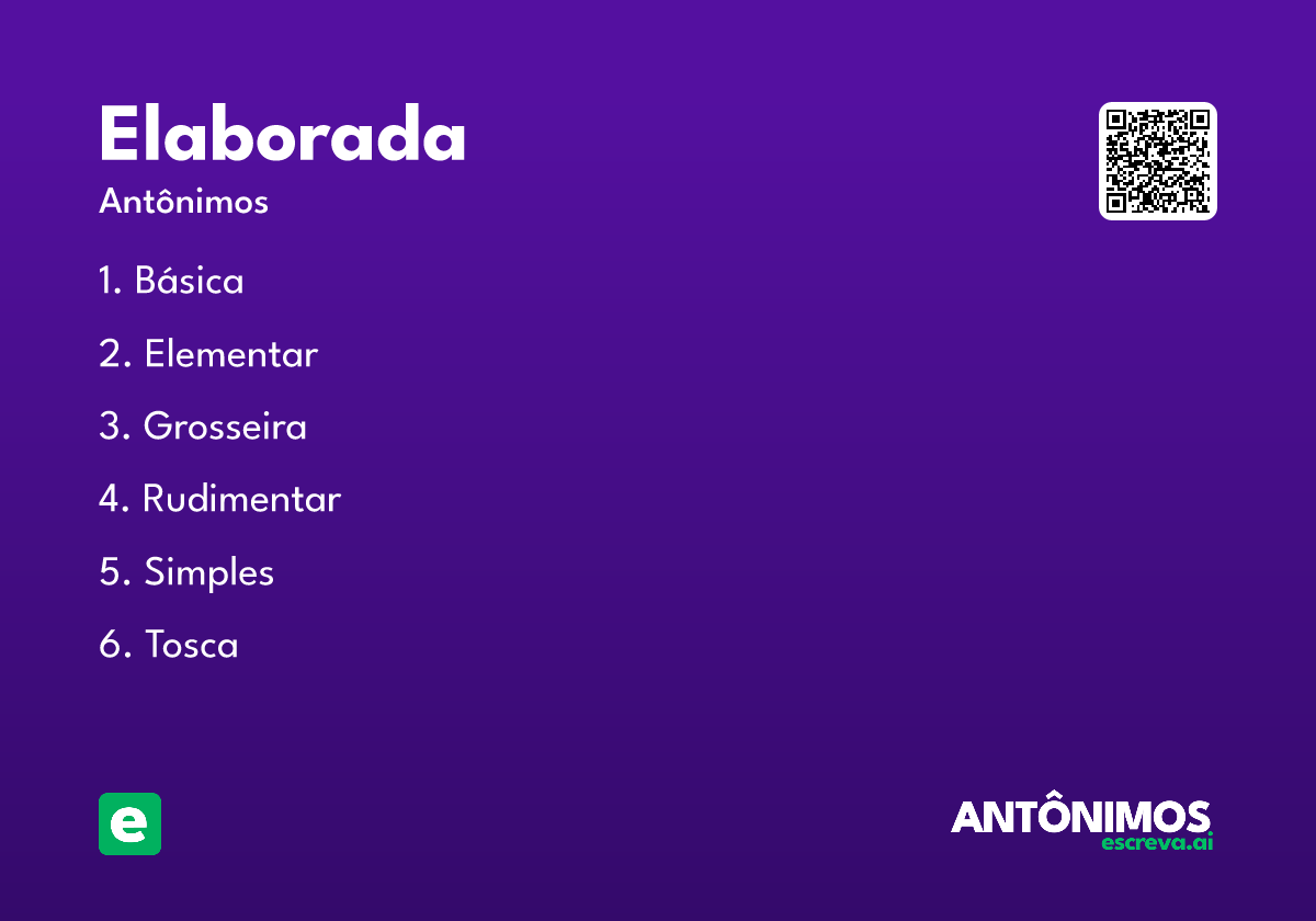 elaborada
