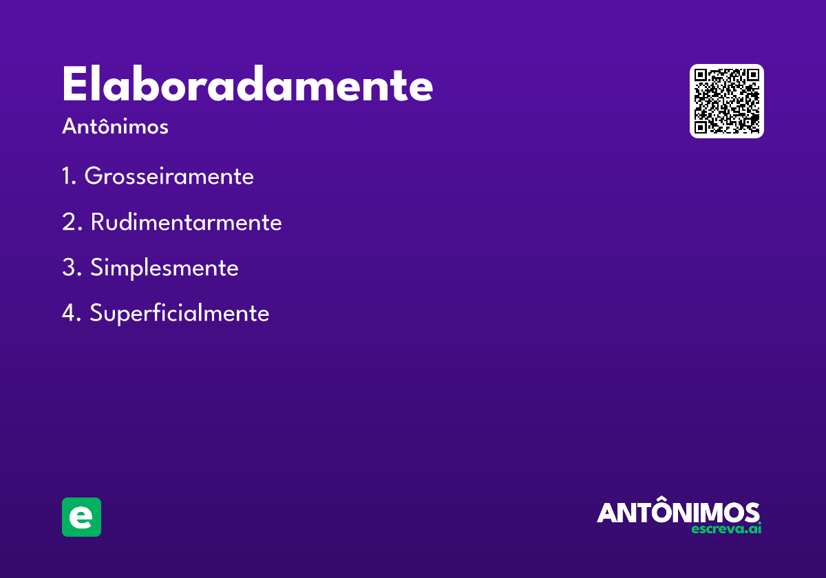 elaboradamente