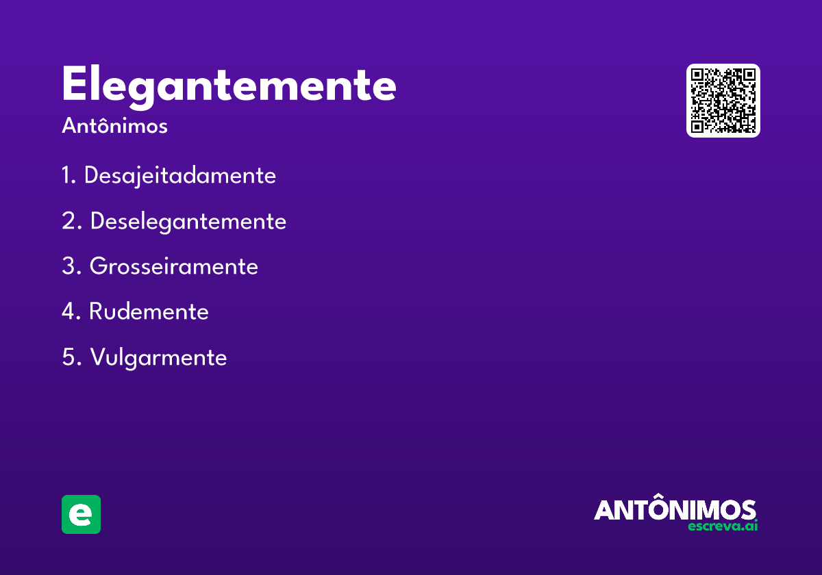 elegantemente