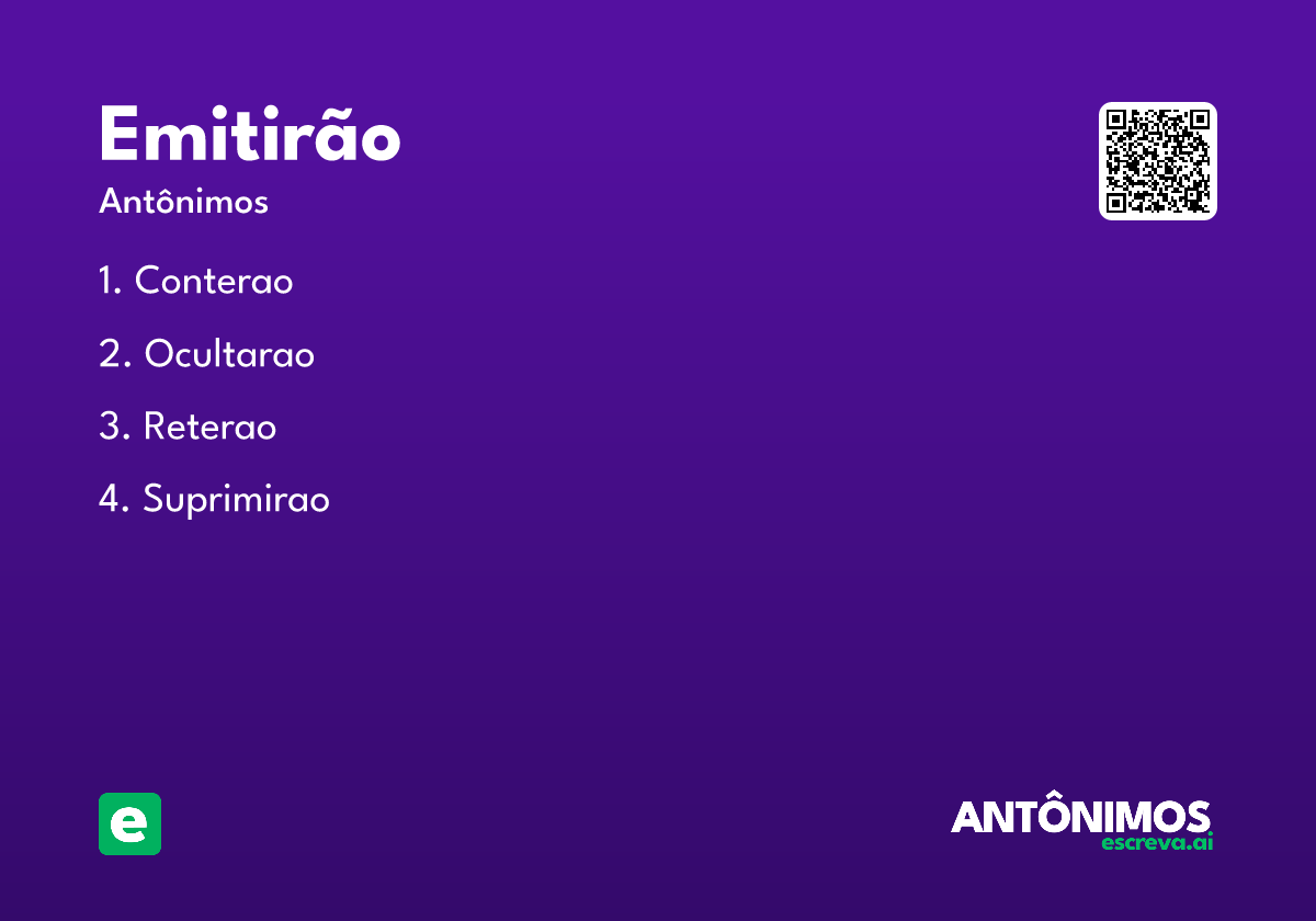 emitirão