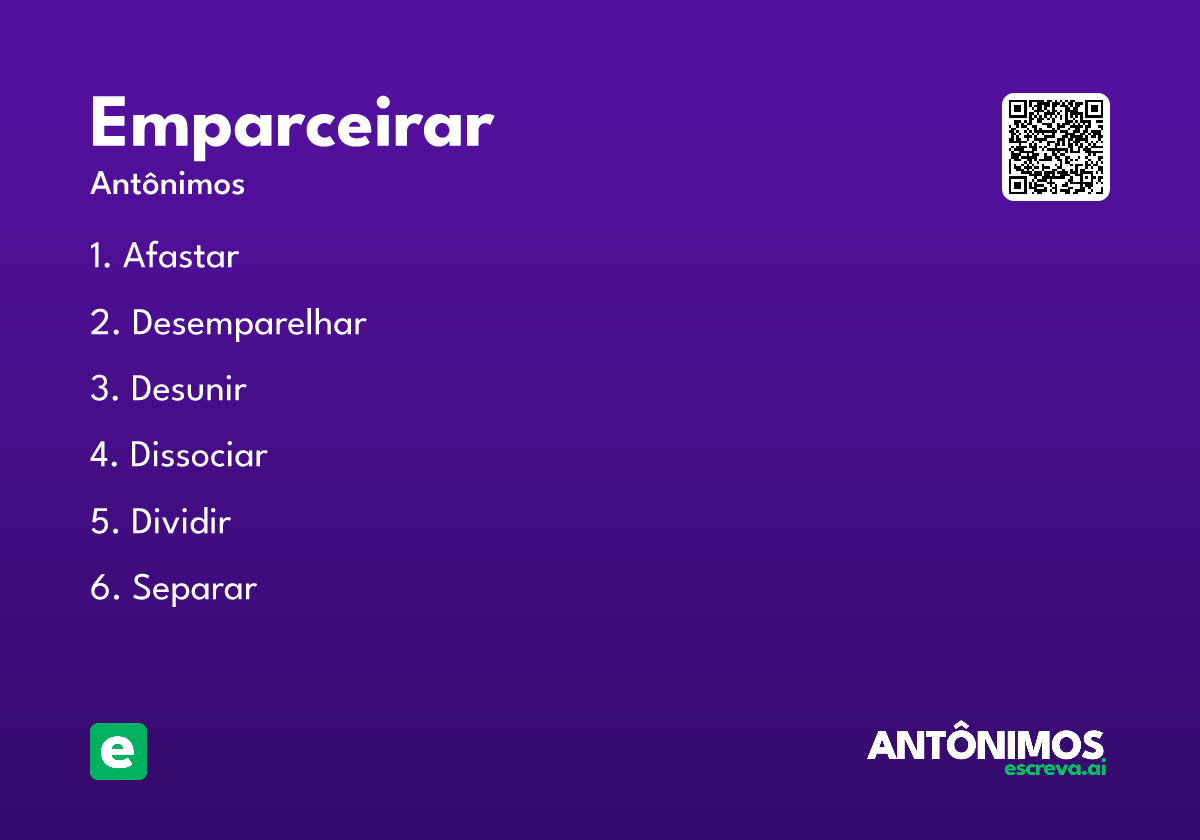 emparceirar