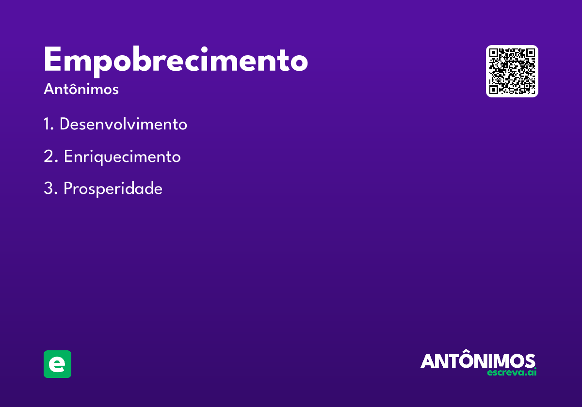 empobrecimento