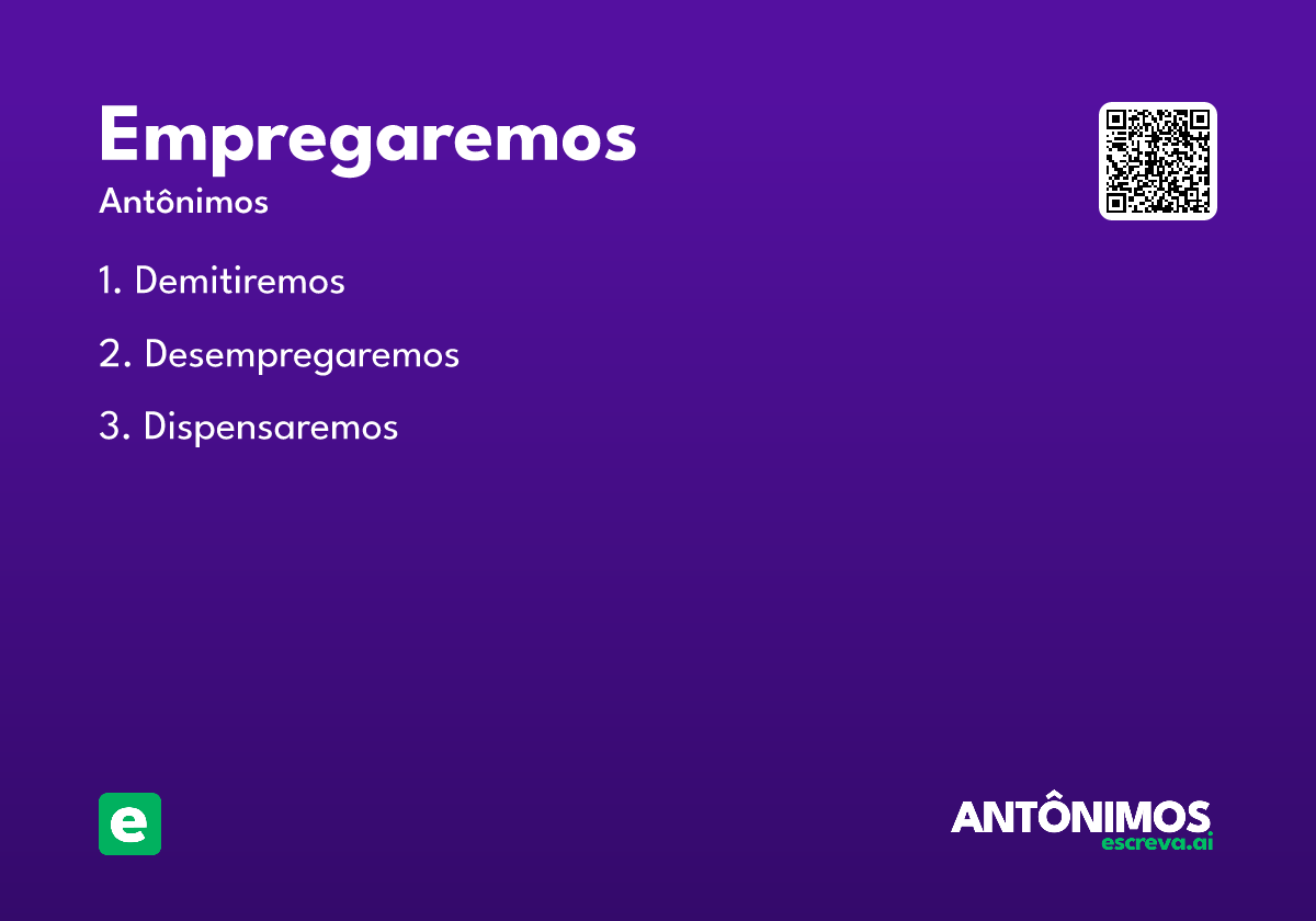 empregaremos
