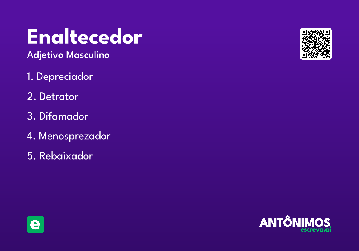 enaltecedor