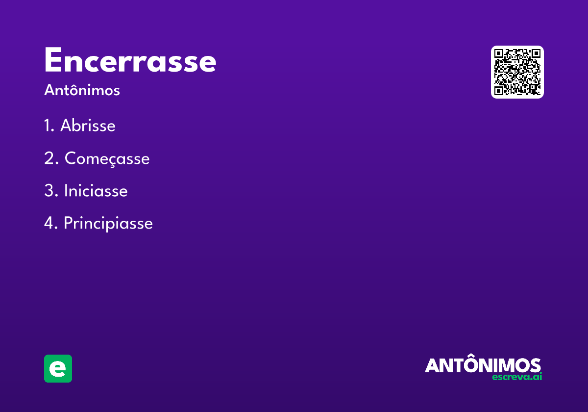 encerrasse