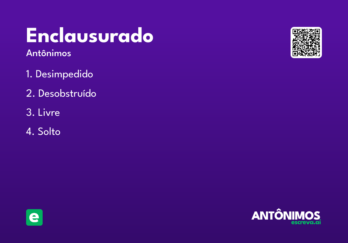 enclausurado