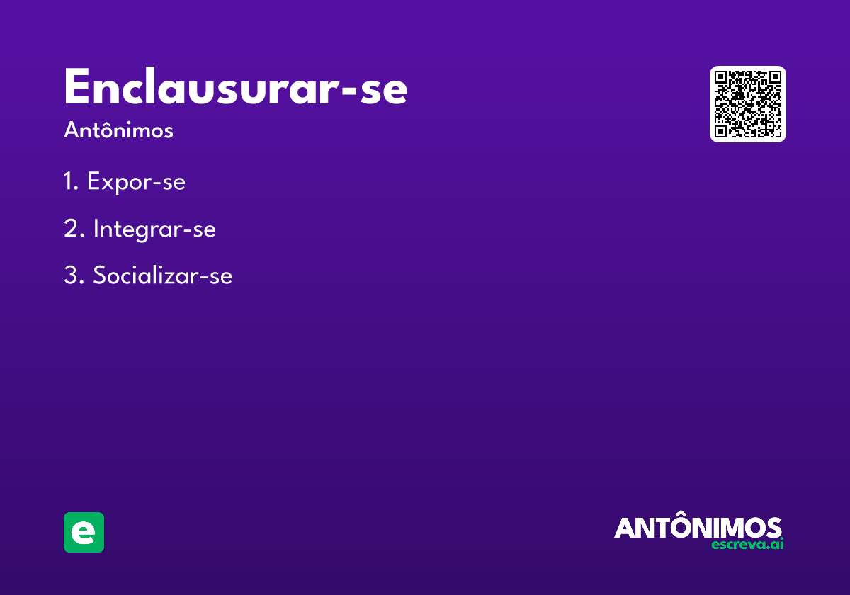 enclausurar-se