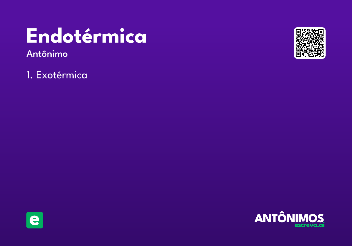 endotérmica