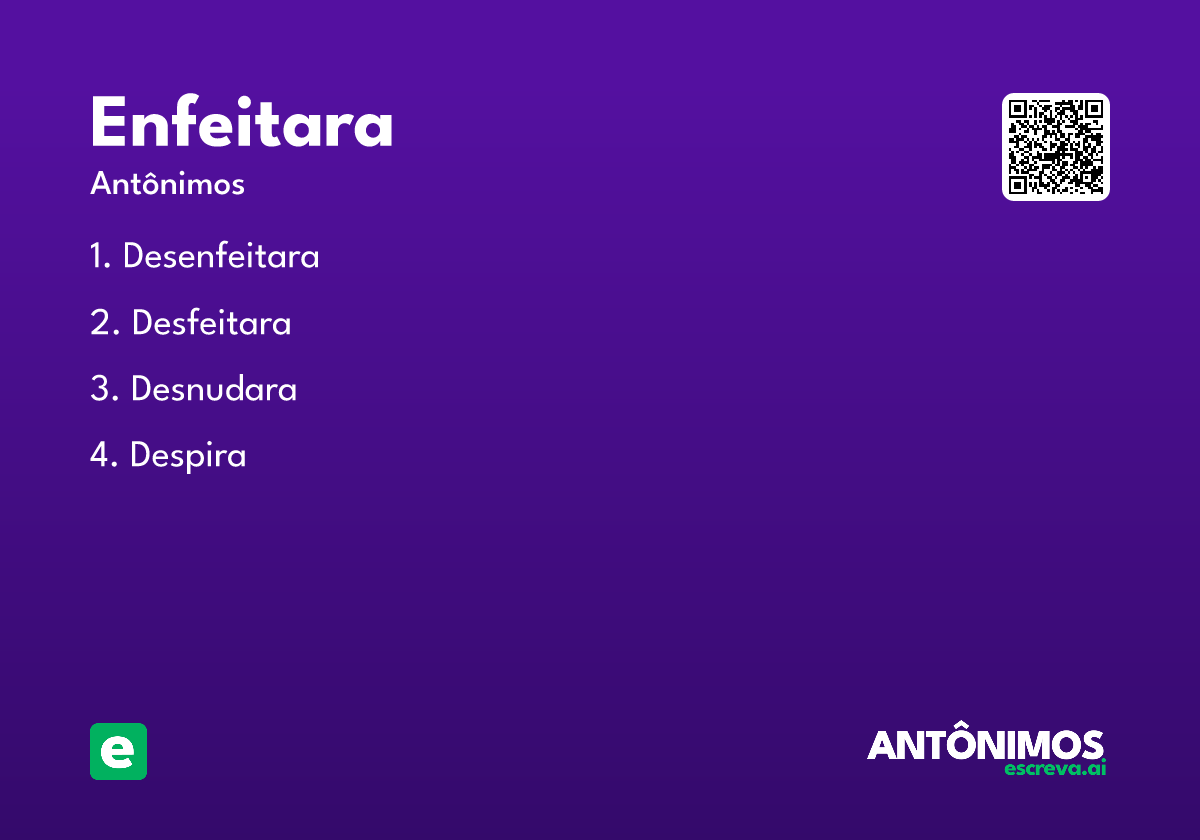 enfeitara