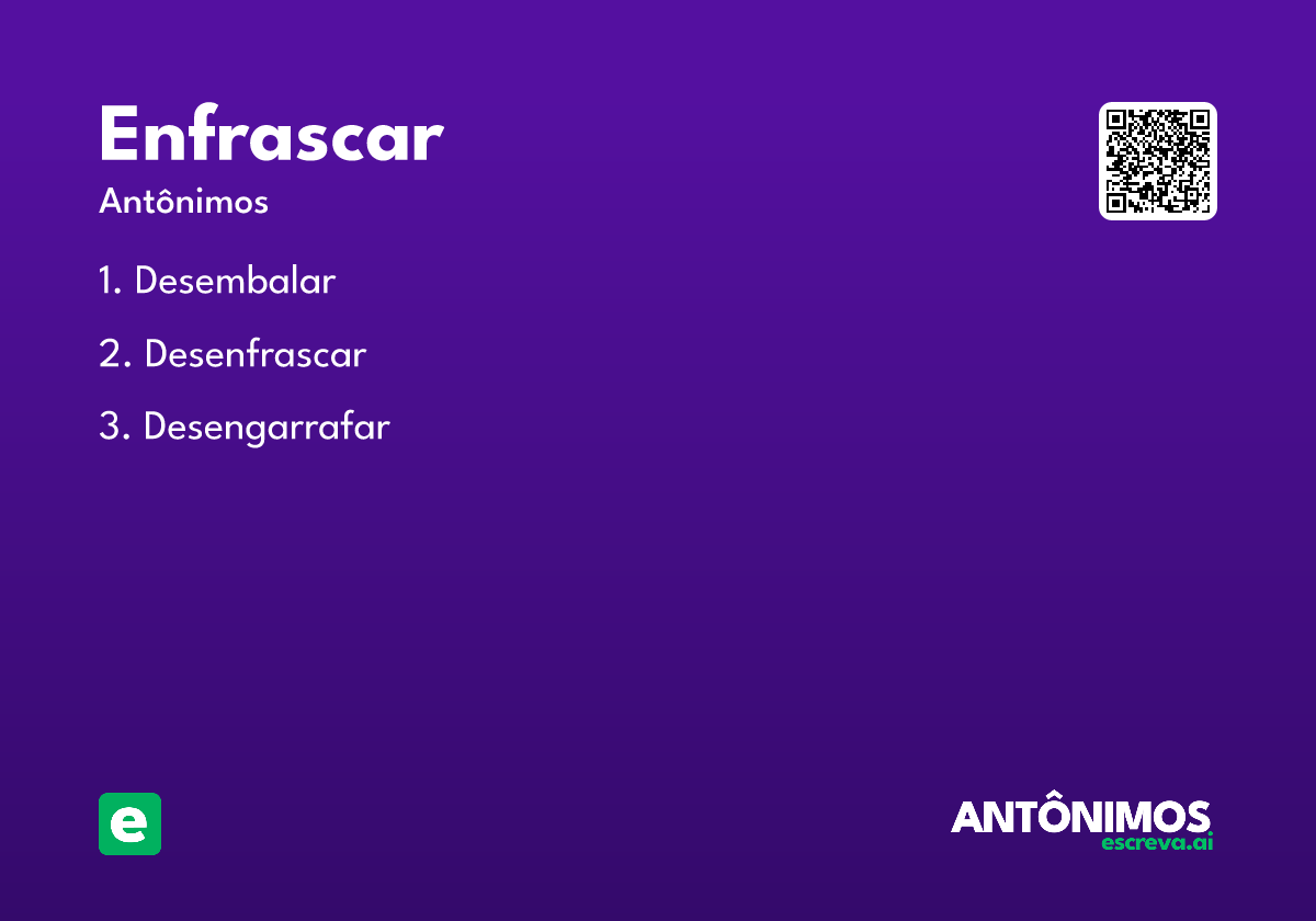 enfrascar