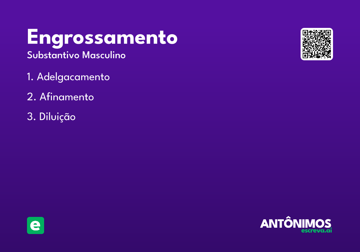 engrossamento