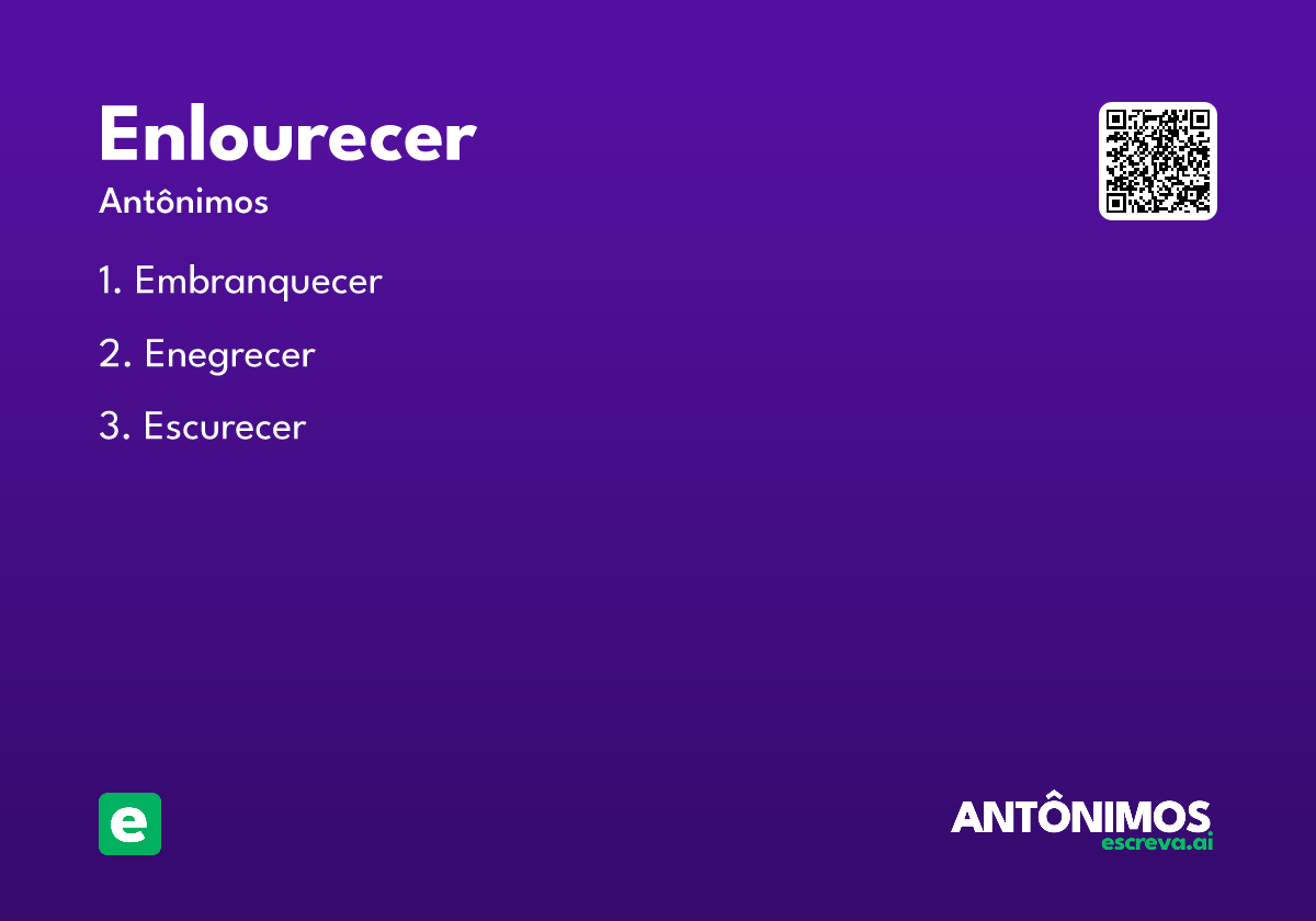 enlourecer
