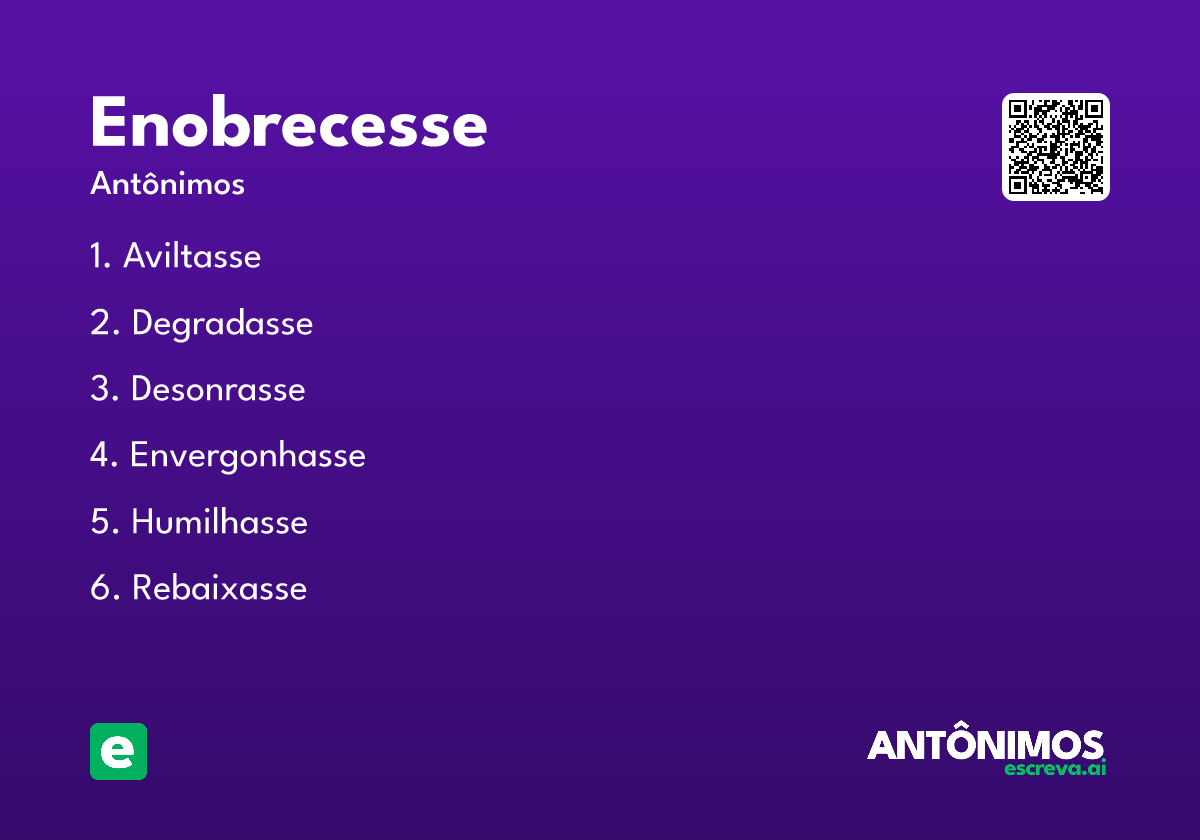 enobrecesse